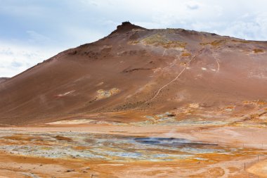 Jeotermal alan Hver, İzlanda