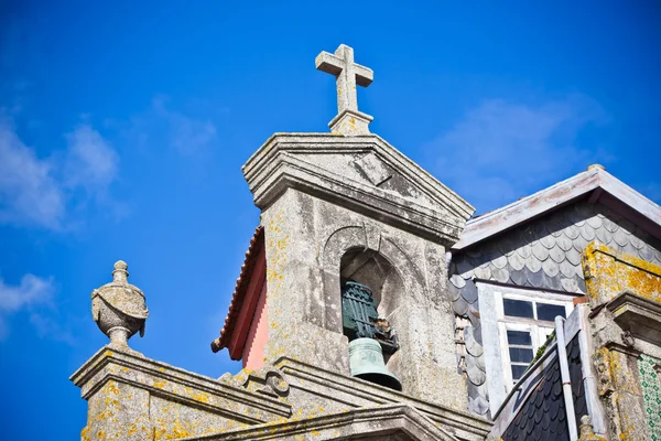 Kamenný kostel detail, porto, Portugalsko — Stock fotografie