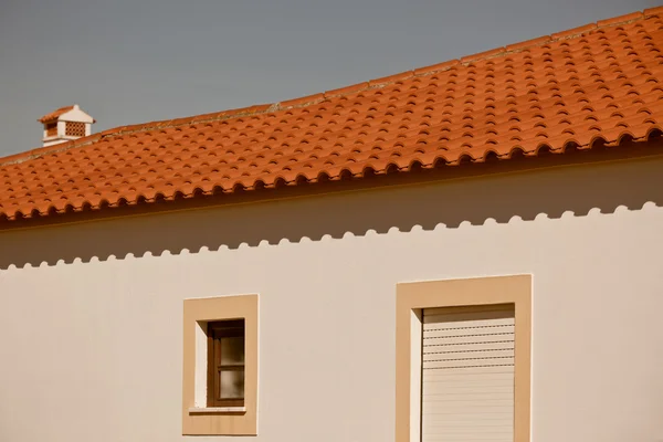 Parte irreconhecível da Casa Residencial no Algarve, Portugal — Fotografia de Stock