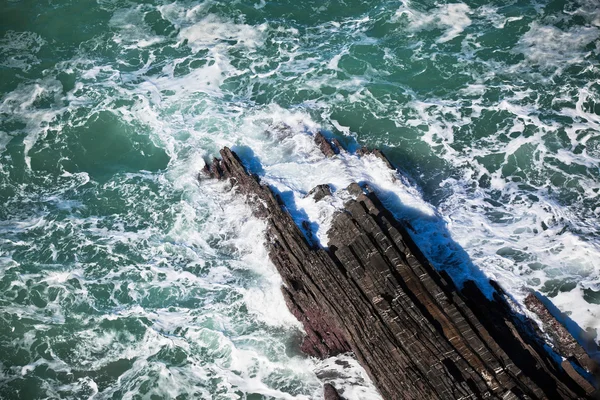 Westelijke kustlijn van portugal Oceaan — Stockfoto