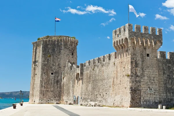 Castillo Kamerlengo, Trogir, Croacia — Foto de Stock