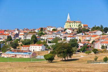 Cityscape vrsar, Istria, Hırvatistan