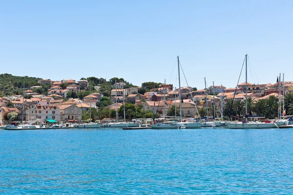 Trogir, Croácia Vista Marina — Fotografia de Stock