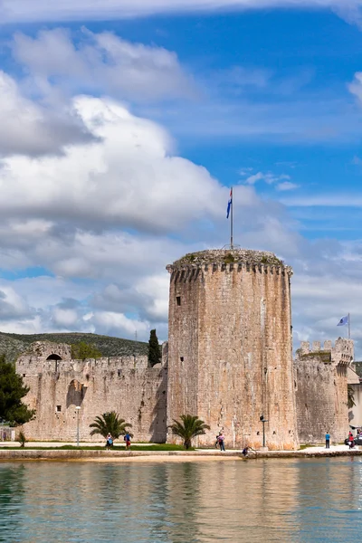 Castillo Kamerlengo, Trogir, Croacia — Foto de Stock