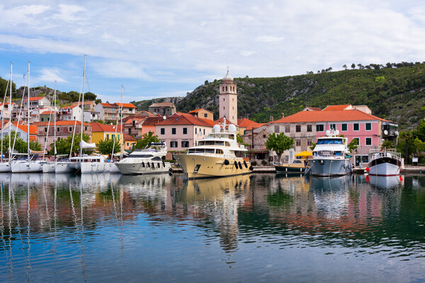 Skradin is a small historic town in Croatia