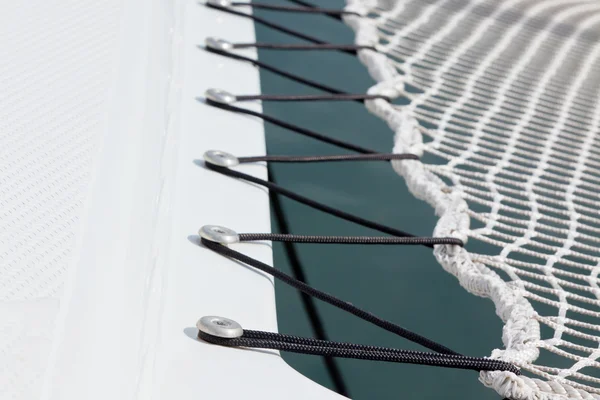 Yacht Safety Net Close Up — Stock Photo, Image