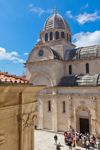 Kathedrale St. James in Sibenik, Kroatien — Stockfoto