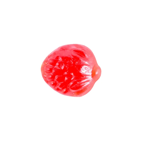 Fruit gummi candies - strawberry — Stock Photo, Image