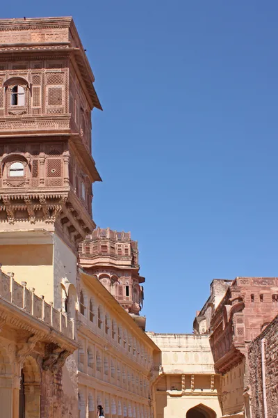 Meherangarh fort, jodhpur, Radżastan, Indie — Zdjęcie stockowe