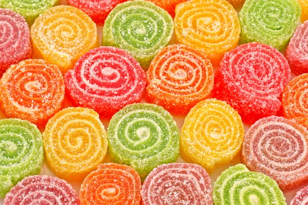 Close-up de doces coloridos — Fotografia de Stock