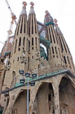 Sagrada familia tarafından antoni gaudi barcelona İspanya