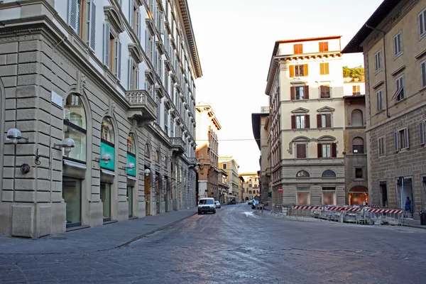Blick auf florenz streets, italien — Stockfoto