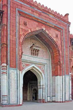 delhi - Hindistan alınan humayuns mezar Panoraması