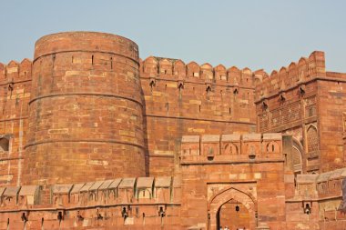 Red fort Agra, Hindistan