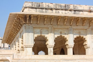 Galeri, agra kale direği. Agra, uttar pradesh, Hindistan