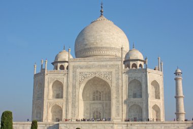 Taj mahal, Hindistan bir ünlü Tarihsel anıt
