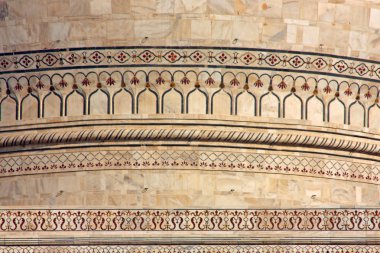 Taj mahal, Hindistan bir ünlü Tarihsel anıt