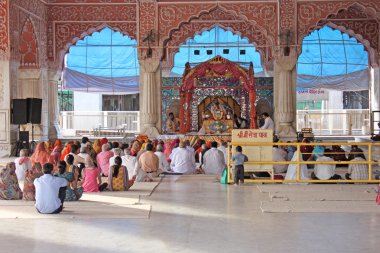 Jaipur şehir manzaralı, rajastan, Hindistan