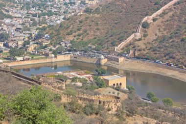 jaigarh fort yakınındaki jaipur Hindistan en görkemli kaleleri biridir