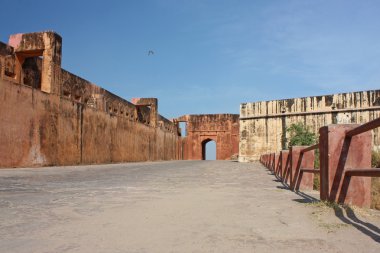 jaigarh fort yakınındaki jaipur Hindistan en görkemli kaleleri biridir