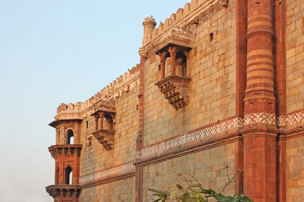 Panorama von humayuns grab aufgenommen in delhi - indien — Stockfoto