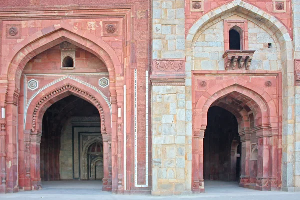 Panorama de Humayuns Túmulo tomado em Delhi - Índia — Fotografia de Stock