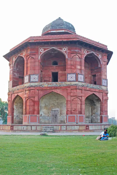 Panorama di Humayuns Tomba scattata a Delhi - India — Foto Stock
