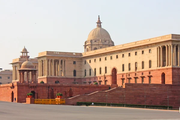 Indiase regering gebouwen, Raj Path, New Delhi, India — Stockfoto