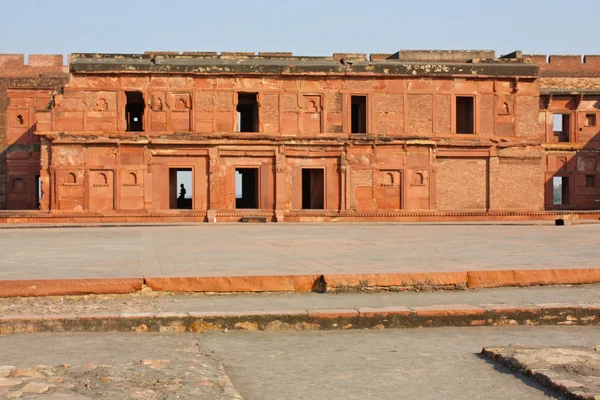Forte vermelho em Agra, Índia — Fotografia de Stock
