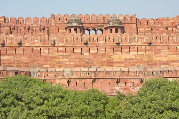 Czerwony fort w agra, Indie — Zdjęcie stockowe
