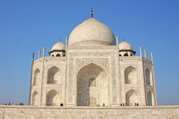 Taj mahal, un famoso monumento histórico de la India —  Fotos de Stock