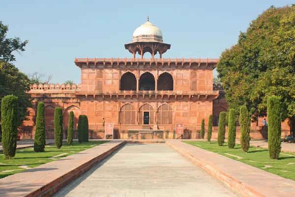 Chiusura della Moschea di Taj Mahal, India — Foto Stock