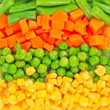 karışık sebze arka plan