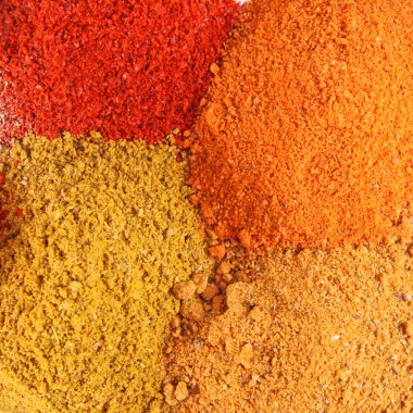 çeşitli baharatlar yakın çekim