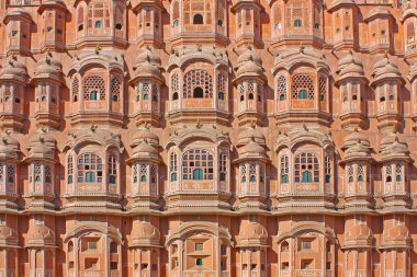 Hawa Mahal, rüzgarların saray, Jaipur, Rajasthan, Hindistan
