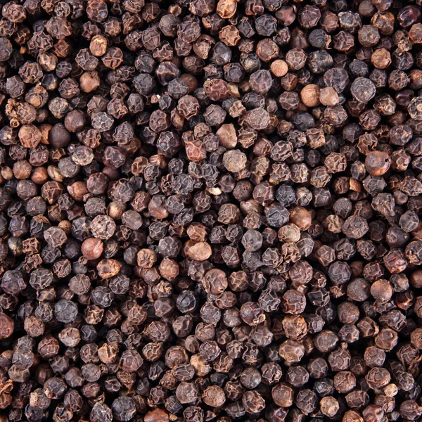 Black pepper background — Stock Photo, Image