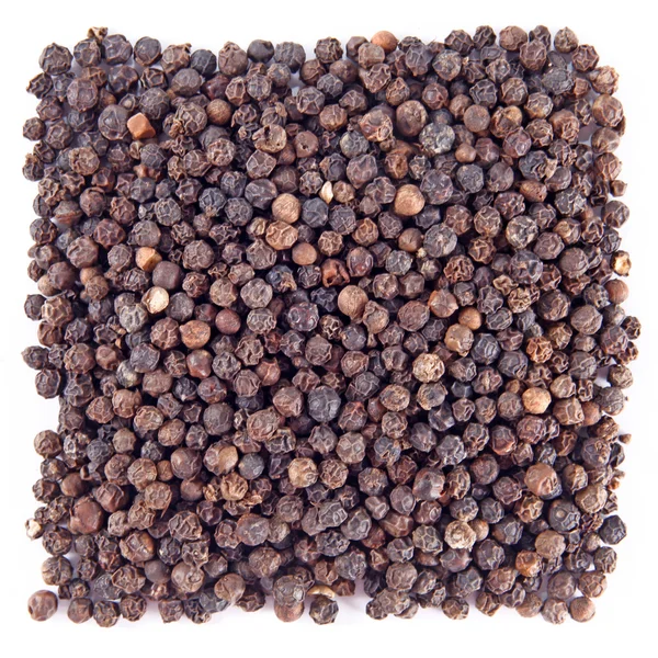 Black pepper background — Stock Photo, Image