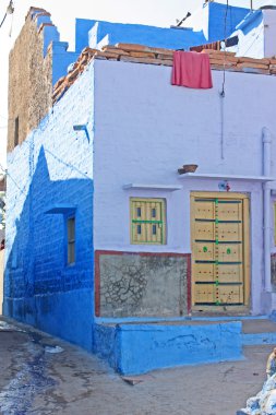 hindu Brahman kast, jodhpur, Rajasthan mavi evler