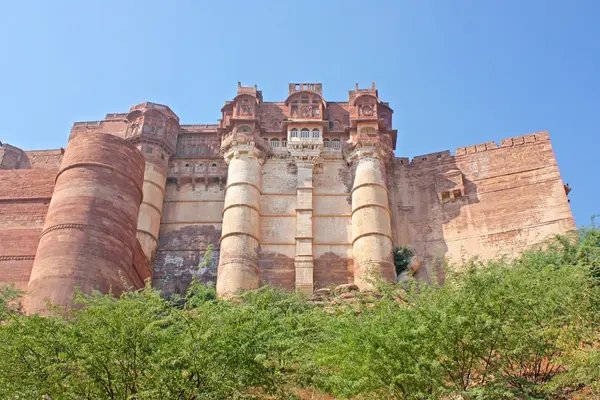 Meherangarh fort, jodhpur, rajasthan, índia — Fotografia de Stock