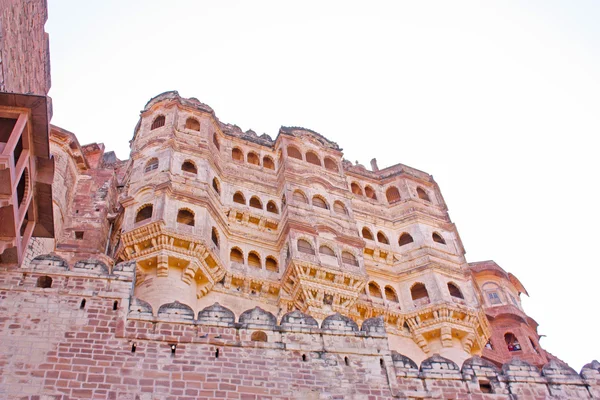 Meherangarh fort, jodhpur, Radżastan, Indie — Zdjęcie stockowe