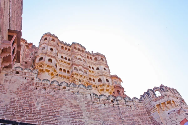 Meherangarh fort, jodhpur, rajasthan, índia — Fotografia de Stock