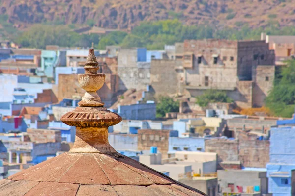 Hindu Brahman kast, jodhpur, Rajasthan mavi evler — Stok fotoğraf