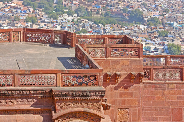 Meherangarh fort, jodhpur, rajasthan, Индия
