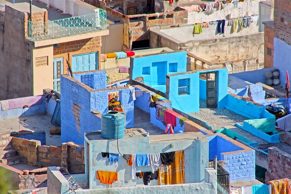 Hindu Brahman kast, jodhpur, Rajasthan mavi evler — Stok fotoğraf