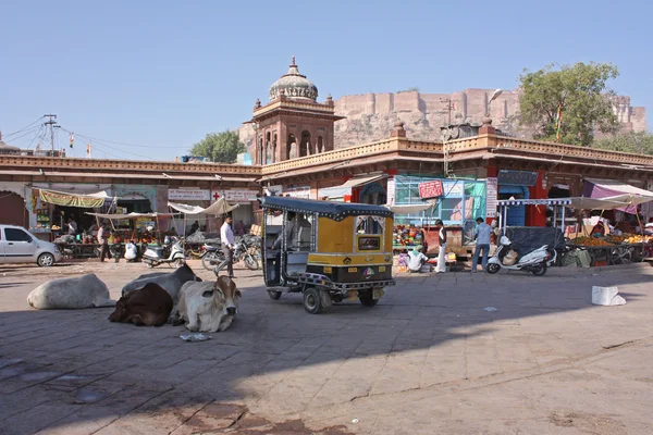 Ulice w jodhpur, india — Zdjęcie stockowe