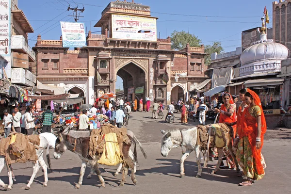Ulice w jodhpur, india — Zdjęcie stockowe