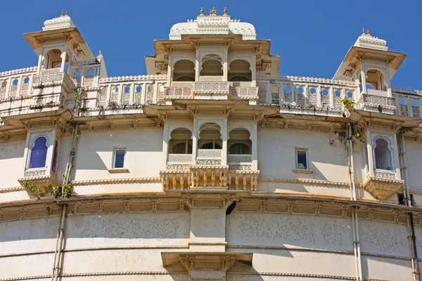 Udaipur městském paláci v rajasran, Indie — Stock fotografie