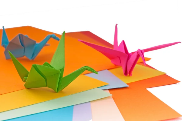 Origami-Figuren — Stockfoto