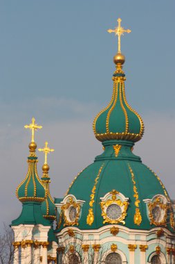 Kiev güzel St Andrew's Cathedral
