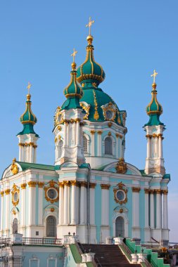 Kiev güzel St Andrew's Cathedral